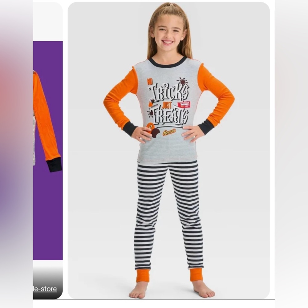 Girls Pajamas set (Hershey) *BRAND NEW* - Picture 2 of 4